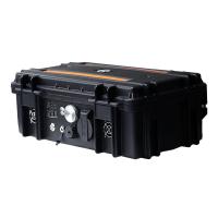 500W centrale solaire de stockage d'énergie pour la maison boîte d'alimentation d'urgence mobile portable extérieure