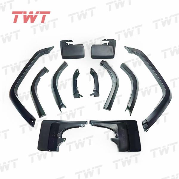 Bumper Grille Fender Flares Wide-Body Kit for Toyota Land Cruiser LC76 Upgrade to 2024 LC76 Bodykit Exterior Accessories