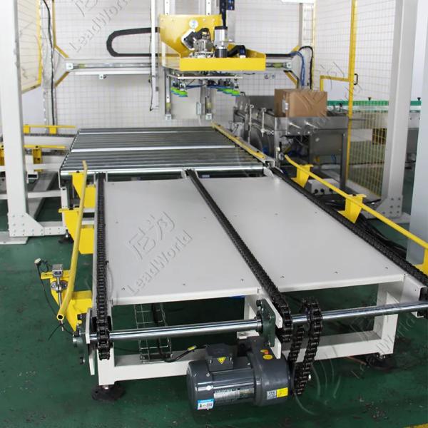Embalagem de alimentos máquina de paletização de linha industrial servo cartesiano paletizador