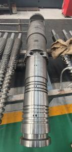 Structure Conical Twin Screw And Barrel Chrome Plating Thickness 0.03-0.08mm For