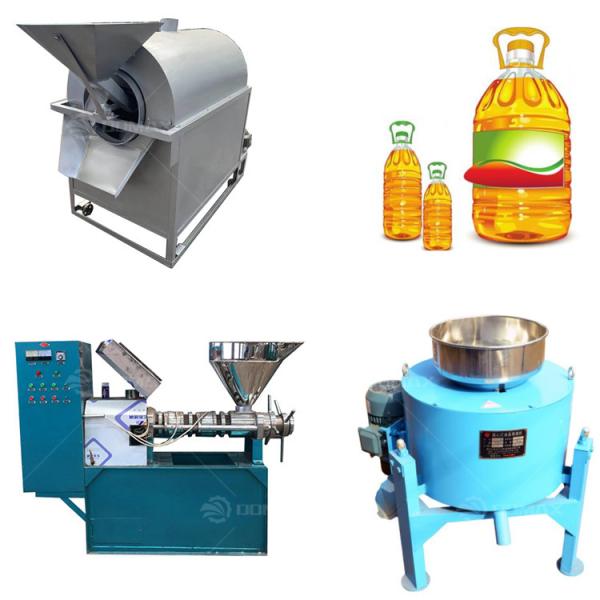 380V Coconut Oil Edible Sunflower Oil Refinery Machine for Commercial and Industrial