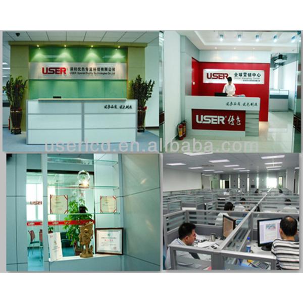 46 Inch Vertical Restaurant Digital Signage Floor Standing Editable Split Screen