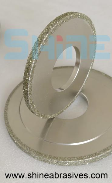 Rodas de moagem de diamantes eletropladas de 4 polegadas de diâmetro