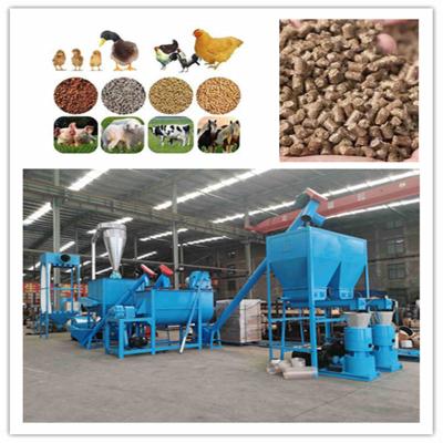 Moinho da pelota da alfafa da máquina 0.5-30 Tons/H de Ring Die Animal Feed Processing