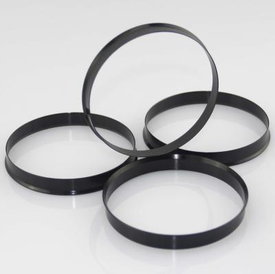 Aliuminum OD74.1 ID72.6 Wheel Hub Centric Rings With Anodize Coatings