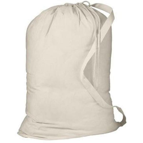 Design Jumbo Drawstring Backpack for Heavy Duty Laundry Needs Made of Cotton and Linen