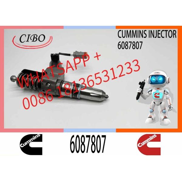 Переработанный лучший ценовой общерельсовый топливный инжектор 4384360 6087807 Готовый к отправке