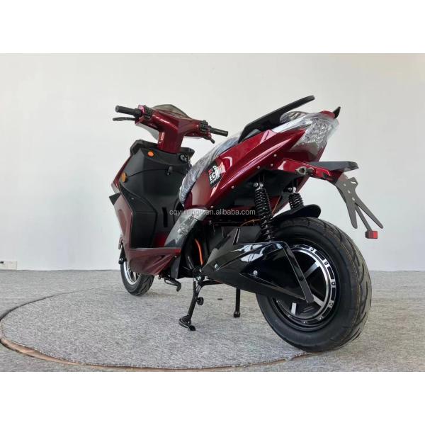 Мощный 1500W/2000W Мотор Электрический мотоцикл с двойным дисковым тормозом и 12-дюймовой шиной