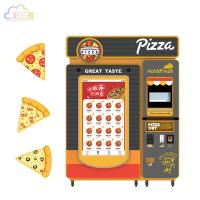 Revolucionaria máquina expendedora de pizzas con pantalla táctil de 55 pulgadas ideal para los amantes de Pepperoni