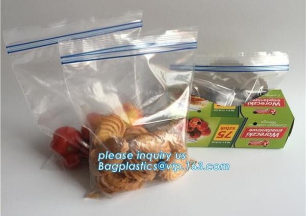 Food grade resealable plastic  bag for product for dry fruit， Food Grade Ldpe Zipper Bag /transparent k Bag