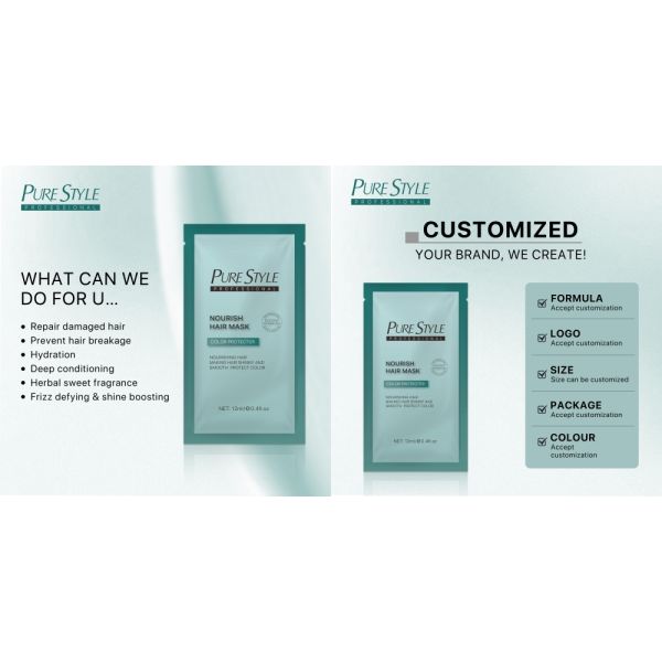 Hair Care Conditioner for Home Use 100% Organic Hair-Mask for Smooth and Shiny Hair Color Factory OEM