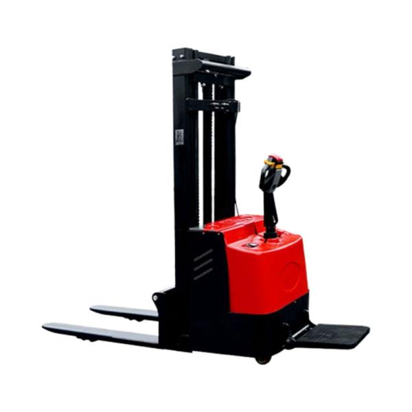 Electric Stacker 2 Ton Walking Forklift with 5 Meters Lift Height and 24V/120Ah Battery