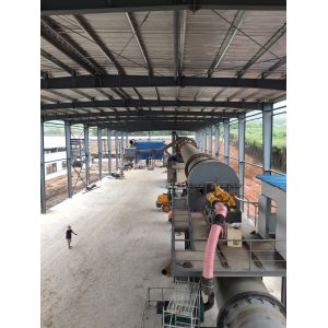 Automatic Material Conveying Rotary Kiln with 12000 Tons per year Capacity and Low NOx Emission for Industrial Use