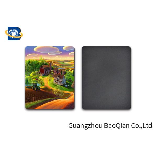 UV Offset Printing Lenticular Magnet PET Material 0.45mm Thickness ANTI - Scratch