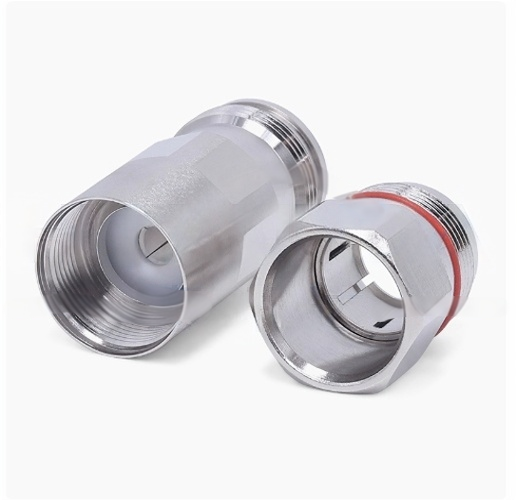 Female 4.3-10 Connector 50 Ohm Cable Coaxial Connectors Clamp Type