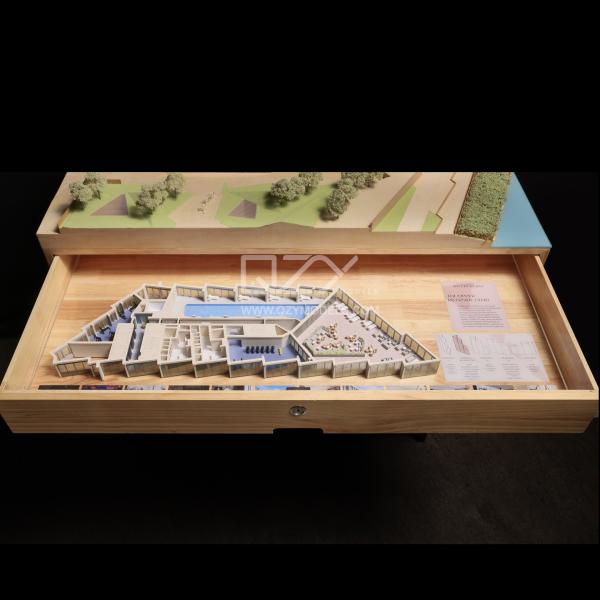 1:110 Greenwich Peninsula Architectural Model with Illumination
