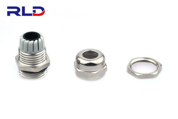 Elemento de selagem conduzido impermeável de aço inoxidável da glândula de cabo NBR dos conectores do metal M16