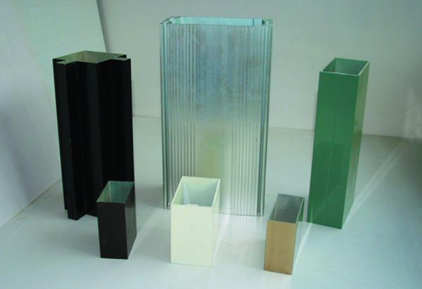 T Slotted Extrusion Aluminium Profiles 0.8-3.0mm Thickness Long Working Life