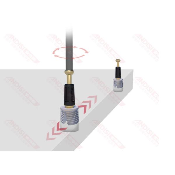 3 in 1 Mini Fix Screw Cam and Bolt Cabinet Hardware Fitting for Modern Design Style