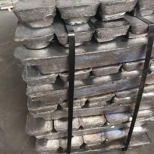 Al99.70 Aluminium Ingots A7 800 X 180 X 90mm For Melting Aluminum Scrap Into