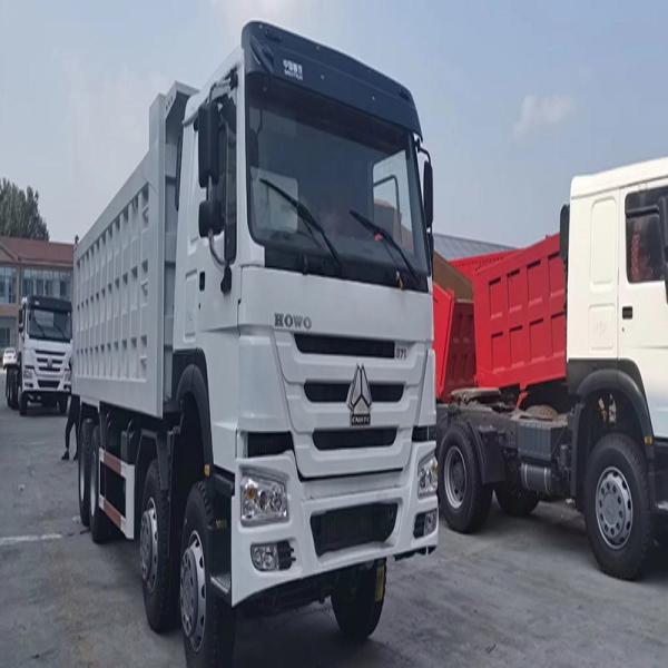 Used Sinotruk HOWO 8X4 LHD 25 Ton Dump Truck 336HP Euro3 for Mining Transportation