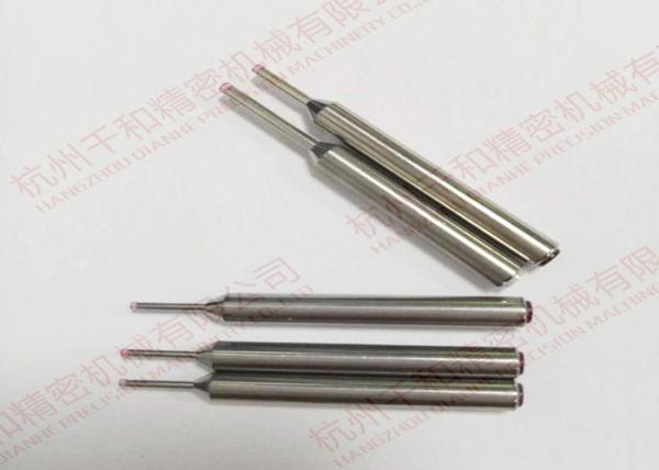 Stainless Steel Coil Winding Nozzle Ruby Tipped Scratch Proofing / Stiffness