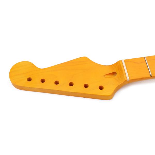 Alto brilho acabamento fosco ST pescoço de guitarra Canadá Maple 22 Frets C forma