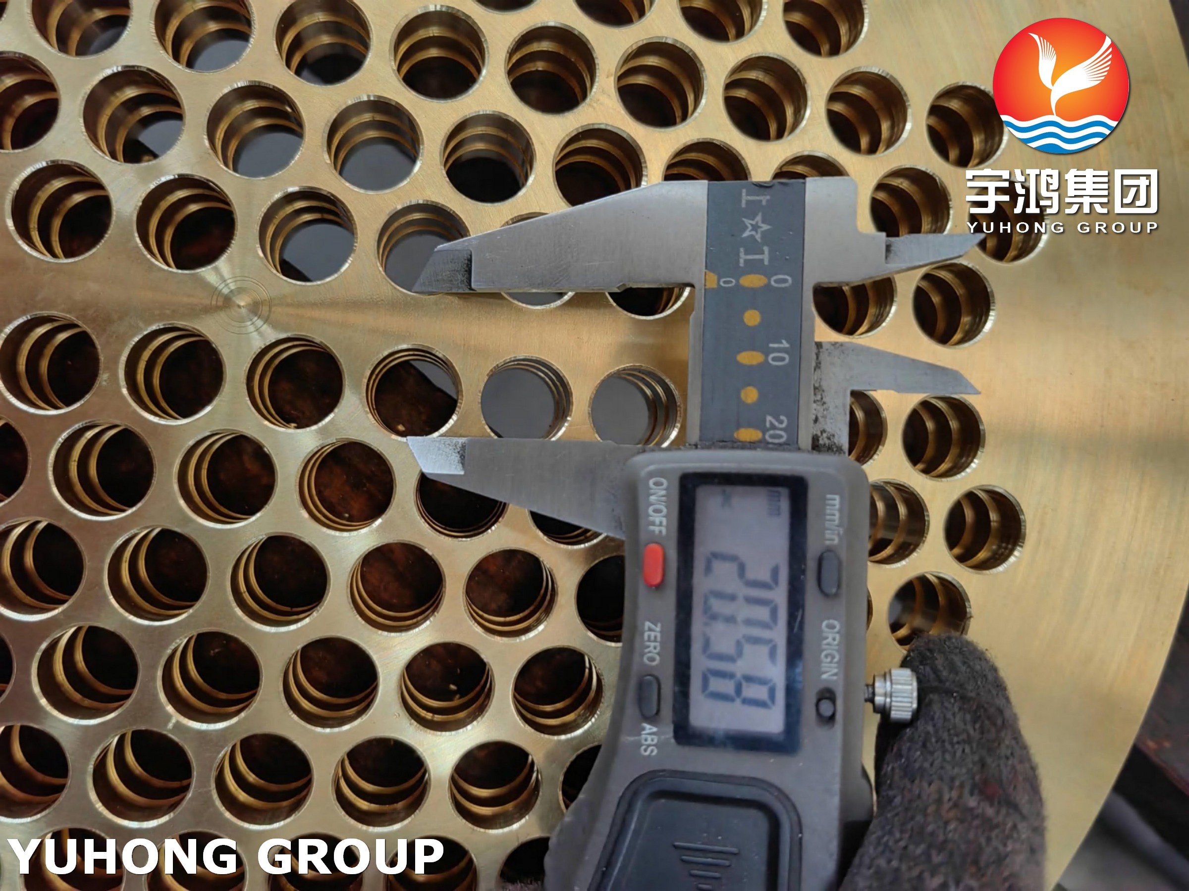 ASME SB171 C46400 Naval Brass Tubesheet | Seawater Corrosion Resistant for Heat Exchanger Condenser