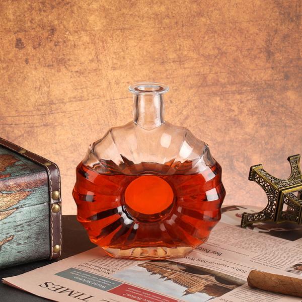 Новейшая промышленная бутылка водки Super Flint Glass Skull 500 мл с герметичной алюминиевой крышкой