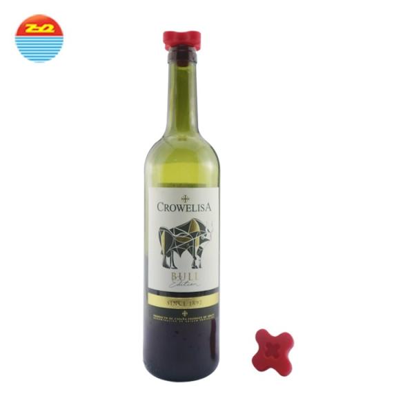 Reusable Silicone Kitchen Utensils Wine Bottle Stopper And Beverage Drink Bottle Stoppers