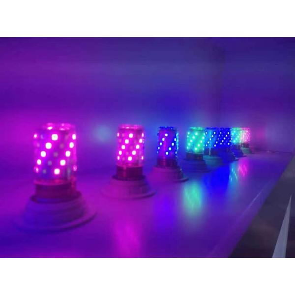Белый/теплый свет/RGB цвет E27 или E14 AC85-265V 360° Угол луча Ra>80 Светодиодная лампочка
