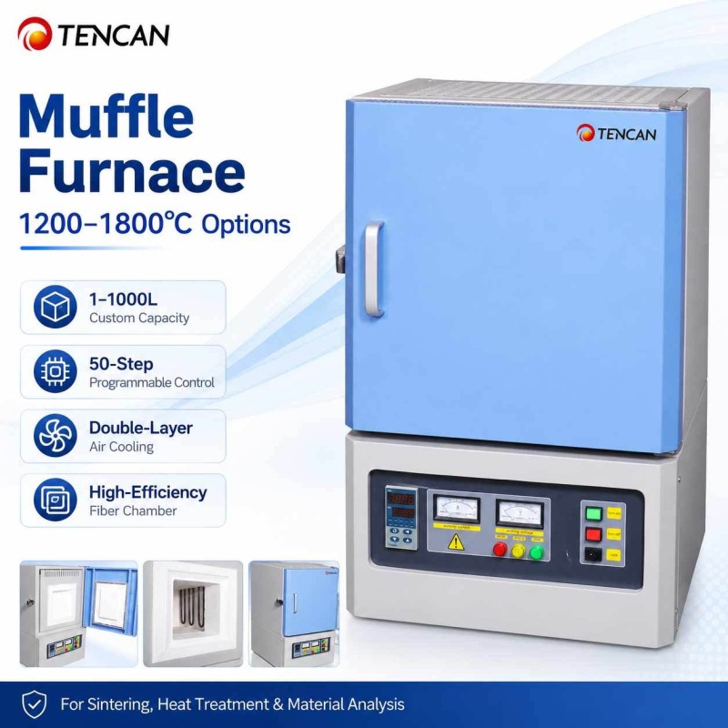 Laboratory 1100C 1200C 1400C 1500C 1600C 1800C Degree Electric Box / Muffle Furnace Price for High Temperature