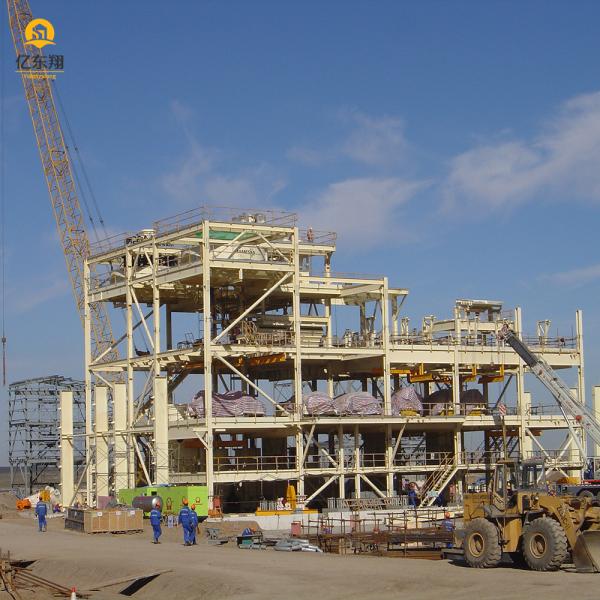 Metallic Industrial Steel Buildings Q355B Q235B Prefabricated Steel Structure Workshop