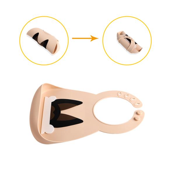 BSCI Waterproof Silicone Baby Bibs Four Seasons