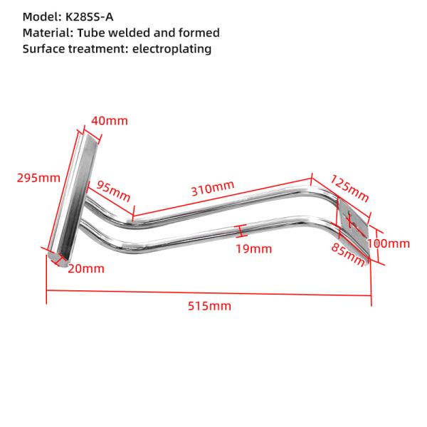 Железный парикмахерский кресло основание масло насос педали ног электропластированные педали ног подстрижки волос кресло аксессуары