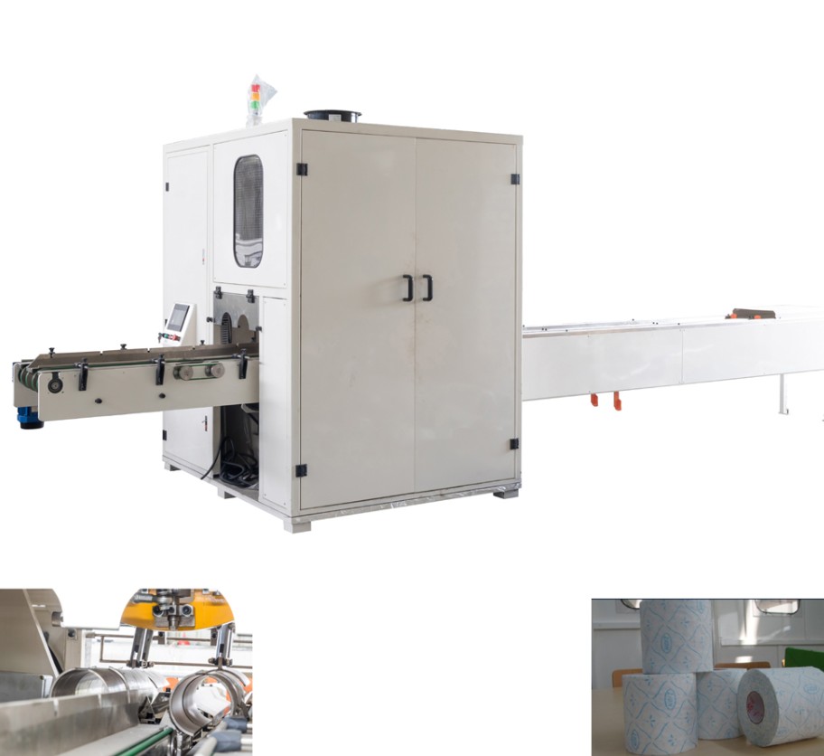 Макси крена перематывать машина, крен туалетной бумаги PLC 230m/Min делая машину