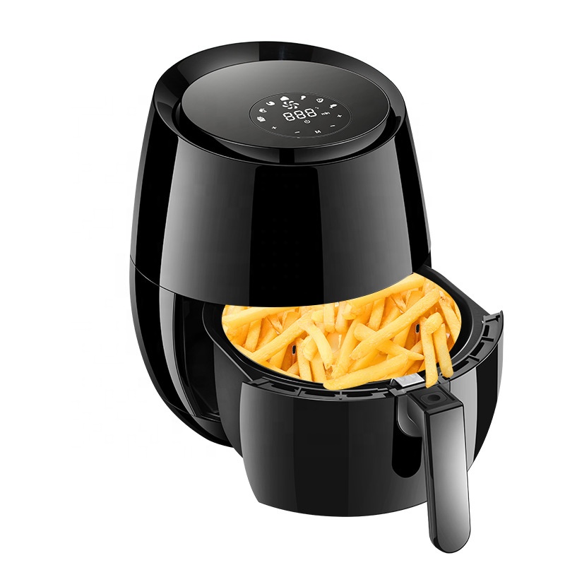 Fryer свободного воздуха масла цифрового дисплея 3.0L домочадца