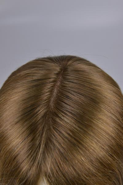 Texte droit Perruques juives casher 10 pouces -22 pouces Perruques de cheveux humains casher