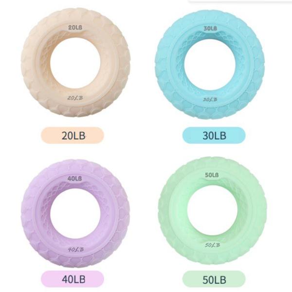 Customized Silicone Hand Grip Finger Exerciser Stress Relief Grip Ball