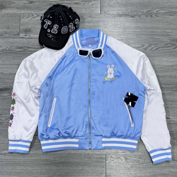 Custom Zip up Heavyweight Baseball Jacket for Men High Quality Embroidered logo Add Cotton Streetwear Varsity Oversized Jacket
