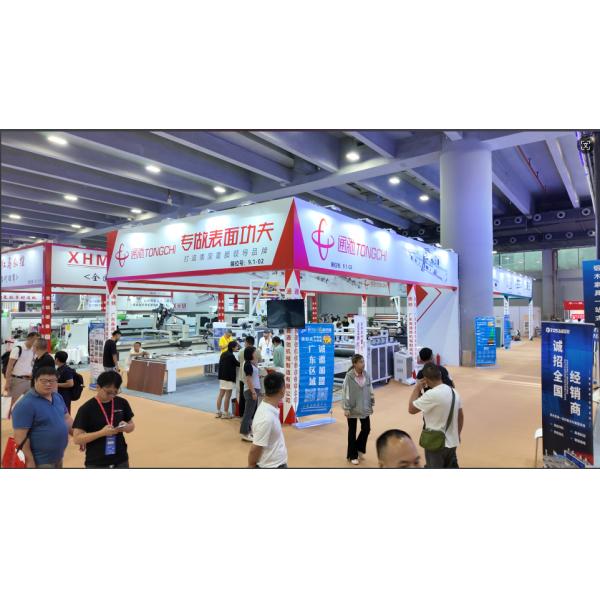 Dual Glue Profile Wrapping Machine (PUR/EVA), Quick Change System for 1350mm MDF WPC SPC Laminating, CE Certificated