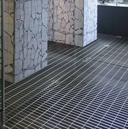 10X24X1.25 Heavy Duty Slip Resistant Steel Bar Grating for Industrial Flooring