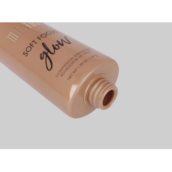 Sunblock насоса экрана солнца лосьона D40mm 60-120ml трубка пустого изготовленного на заказ безвоздушного пластикового овальная