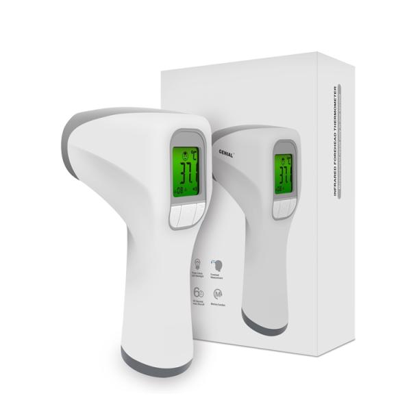 Non Contact Baby Adult Infrared Forehead Thermometer , Portable Infrared Thermometer