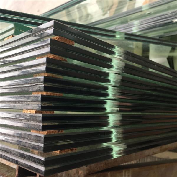 Ultra-transparent verre stratifié isolation acoustique 8 mm épais verre durci EVA film double vitrage verre stratifié 4 mm 5 mm 6 mm 10 mm