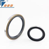 Retenedor de aceite de esqueleto NBR de labio simple SB tipo negro duradero - 40 ℃ ~ 120 ℃