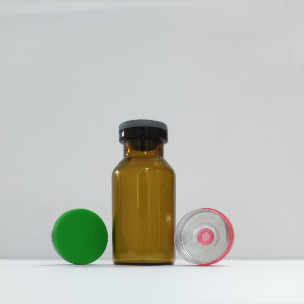 20R Borosilicate Glass Vials With Caps Injection Vial Glass Bottle Medicine Use