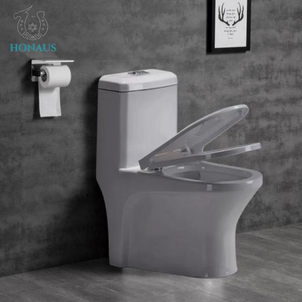 Watermark Bathroom One Piece Elongated Toilet Water - Eco  Scratch Resistant