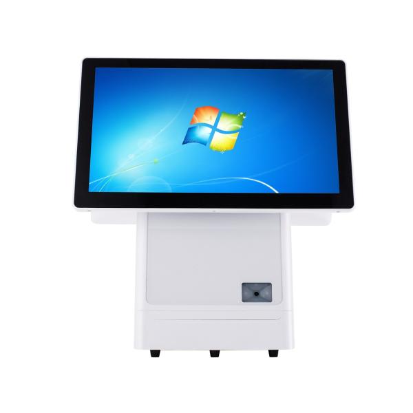 Retail Stores 10 Point Capacitive Touch Dual Screen Android/Win POS Terminal Monitor With Thermal Receipt Printer