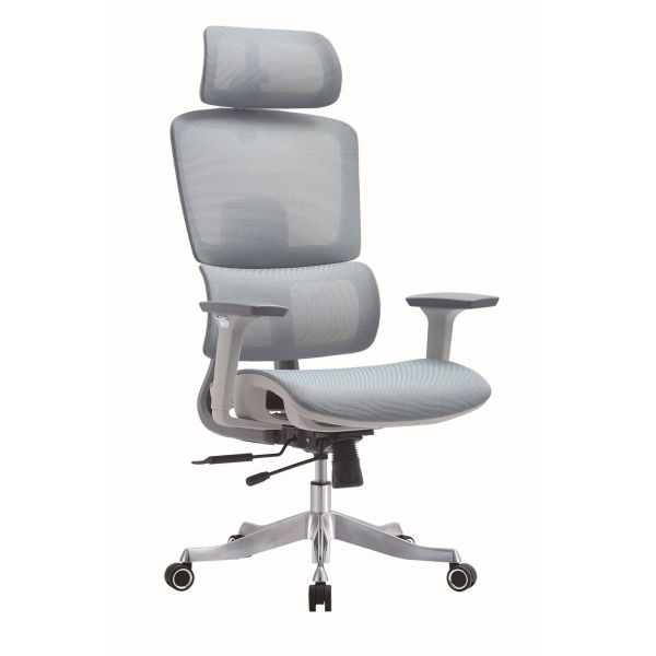 Executive Mesh Fabric Ergonomic Office Chair Swivel with 3D Armrest